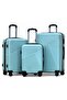 Hard Shell Lightweight 3PCS Set (20/24/28 Inch) Luggage, Smooth Wheels, Secured Lock, Suitcase