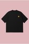 Comme Des Garçons Gold Boxy Fit Oversized Unisex %100 Cotton Lu Tshirt – Printed T-Shirt |   Streetwear
