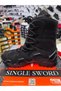 Genuine Leather Waterproof Men&Women Tactical Military Winter Boots and Postal Ss603 Shoes - 5