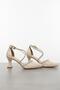 Shoe Basket 4845 Women's 6 cm Heeled Stone & Skin Shoes - 3