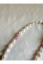 Transparent Beads, Pearl and Pink Teddy Bear Detailed Phone Charm Phone Strap Phone Lanyard - 5