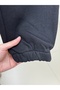 Celeva Three-Thread Tracksuit with Elasticated Legs-Zi̇3070 Black - 3