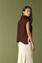 Women's Brown Knitwear Sweater - 2