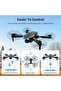 Mini Drone Dual Camera 4k Adults Teenagers HD 1080P Foldable Carring case 3D 2 Batteries Gifts - 2
