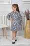Girl's Self-Patterned Dress