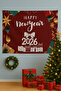 Welcome 2026 Themed Wall Cloth Home Decoration Wall Tapestry