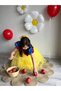 Girl's Cotton Princess Party Dress + Buckle - 7