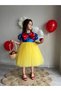 Girl's Cotton Princess Party Dress + Buckle - 6