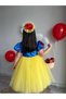 Girl's Cotton Princess Party Dress + Buckle - 8