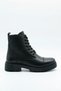 Makras 100% Genuine Leather Fur Warm Inner Lining Women's Winter Boots Shoes - 4