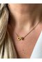 Stainless Steel Heart g Letter Katre Necklace - 2
