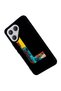 Pova 7 Pro Matte Compatible Black Case – Soft Silicone, Protective, Shock-Absorbing Cover - 3