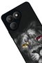 Pova 7 Matte Compatible Black Case – Soft Silicone, Protective, Shock-Absorbing Cover - 2