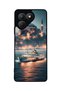 Pova 7 Matte Compatible Black Case – Soft Silicone, Protective, Shock-Absorbing Cover