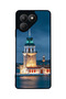 Pova 7 Matte Compatible Black Case – Soft Silicone, Protective, Shock-Absorbing Cover