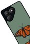 Pova 7 Matte Compatible Black Case – Soft Silicone, Protective, Shock-Absorbing Cover - 2
