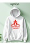 Stranger Things Hawkins Printed Cotton 3 Thread O Oversized Sweatshirt