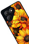 Pova 7 Matte Compatible Black Case – Soft Silicone, Protective, Shock-Absorbing Cover - 2