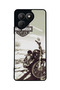 Pova 7 Matte Compatible Black Case – Soft Silicone, Protective, Shock-Absorbing Cover