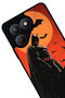 Pova 7 Matte Compatible Black Case – Soft Silicone, Protective, Shock-Absorbing Cover - 2