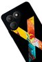 Pova 7 Matte Compatible Black Case – Soft Silicone, Protective, Shock-Absorbing Cover - 2