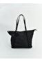 Women's Shoulder Bag with Zipper Closure