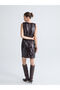 Sparkling Choices from Shining Store Zero Roba Collar Sequined Mini Dress - 2