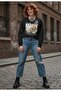 Oversized 100% Cotton Printed Sweatshirt - 2