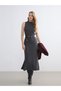 Quality Pieces from Çelebi Store Hakim Roba Collar Slit Knitwear Dress
