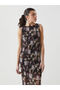 I Zero Roba Collar Tie-Dye Embroidered Dress from Freezen Store - 2