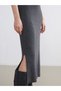 Quality Pieces from Çelebi Store Hakim Roba Collar Slit Knitwear Dress - 3