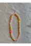 Colorful Pearl and Heart Phone Charm Phone Lanyard - 3