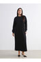 Esvab • Modern & Distinctive Zero Roba Collar Sweatshirt Dress - 2