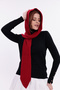 Women's Balaclava Hooded Soft Scarf Shawl Winter