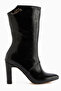 Aria Black Heeled Women's Boots