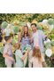 40-Piece Küf Gold Cream Transparent Balloon Birthday Party Set Decoration - 4