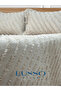 Vitelli Double Luxury Fringed Cappuccino Bedspread 250X260 and 2 Pillowcases - 3