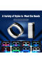LED Daytime Running Light (DRL) – Super Bright, Power-Saving Car DRL Rings Set - 5