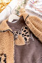 Two Thread Winter Baby Girl Suit Set with Plush Cardigan - 7