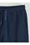Navy Blue Elastic Waist Boys' Jogger Sweatpants - 3
