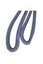 Dog Walking Rope 120 cm Blue Cream 10 mm - 3