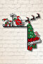 Christmas Tree Santa Claus Deer Decorative Table and Door Top Ornament |   3D Printing New Year Gift - 2