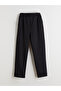 Black Elastic Waist Boys' Trousers from Plus-Store - 2