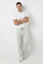 Men's Light Melange Relaxed Fit 3 Thread Ş Fleece-Lined Sweatpants - 3