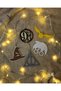 Christmas Tree Harry Potter Ornament Set 5 Pieces - Wizarding World Figures - 3D Printing - 3