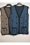 2 Pack, Winter, 100% Acrylic, Standard Size 40 Knitwear Mother Vest - 4
