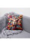 Bohemian Floral Camel Themed 3D Effect 2-Piece Digital Print Throw Pillow Cover - 4