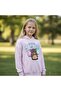 Squish Hooded Girl's Tunic Sweatshirt - 3