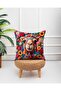 Bohemian Floral Camel Themed 3D Effect 2-Piece Digital Print Throw Pillow Cover - 2