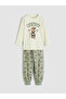 Bear Teddy Printed Boys Pajama Set Family Combination (W5)